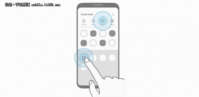安全应用演示图泄露 三星自曝S8外观