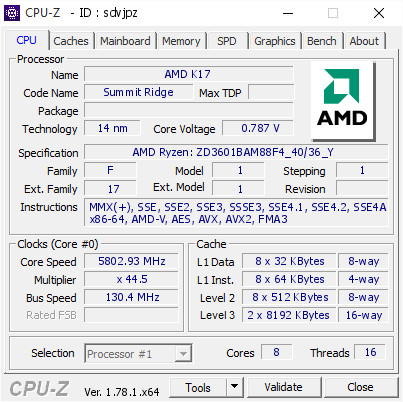 最高5.8GHz Ryzen 7 1800X超频破纪录