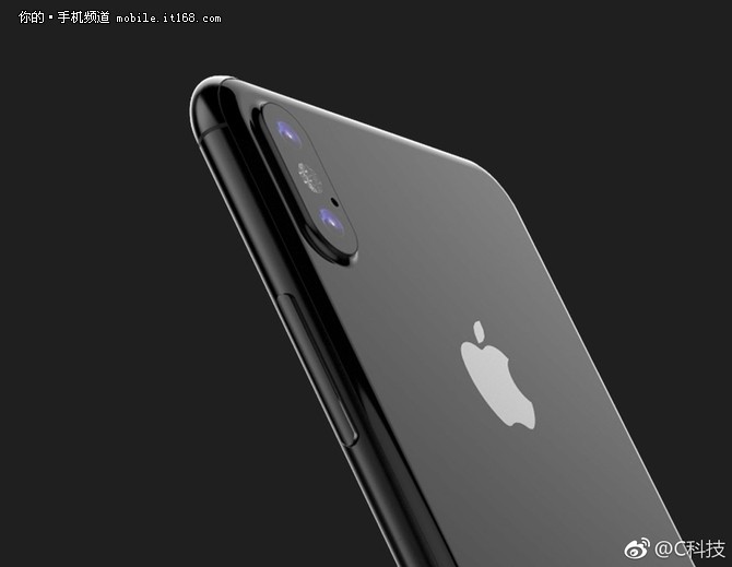 摄像头丑爆了 iphone8渲染图曝光