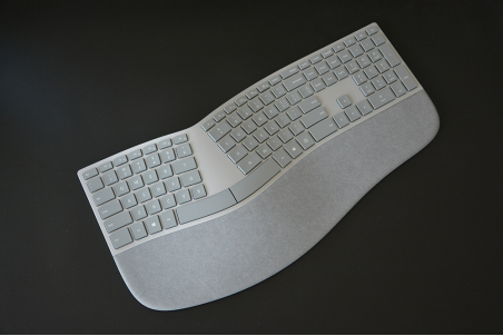 微软全新人体工程学键盘体验:使用有瘾