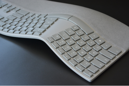 微软全新人体工程学键盘体验:使用有瘾