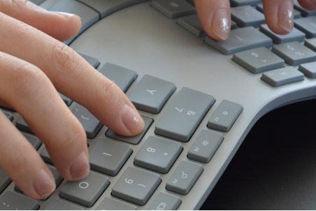 微软全新人体工程学键盘体验:使用有瘾