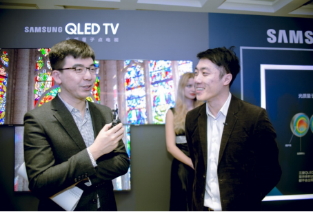 王自如探究量子之光 QLED掀体验革命
