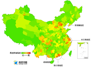 高德地图携手路网中心发布五一出行预测