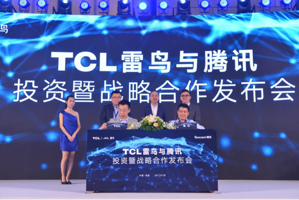 联手腾讯TCL雷鸟重塑互联网电视市场