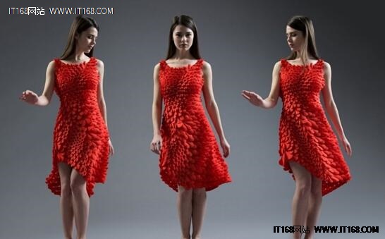 各种3D打印连衣裙让你大饱眼福