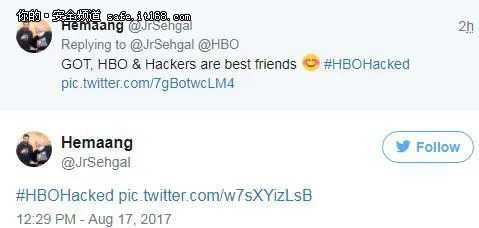 瞎了!HBO和黑客交朋友，你是在逗我吗?