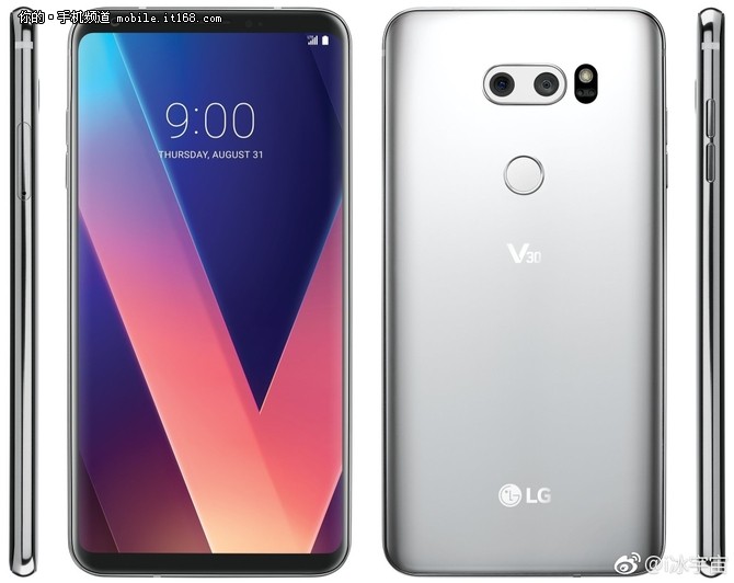 最没有新意的旗舰 LG V30渲染图曝光 