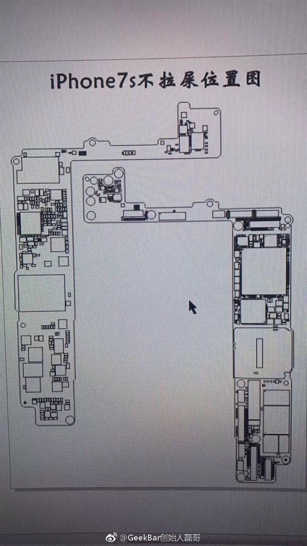 iPhone 7s量产主板首曝！A11处理器也现身
