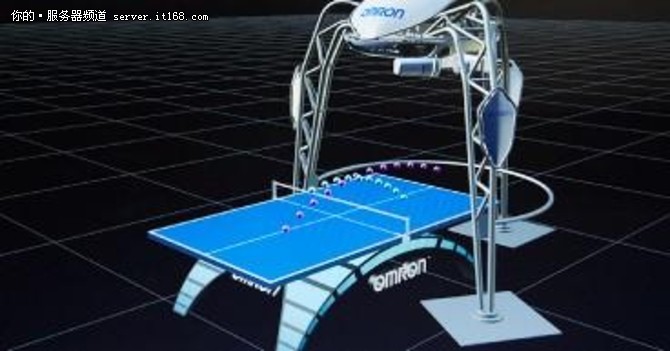 日本乒乓球机器人亮相 精准度达0.1毫米
