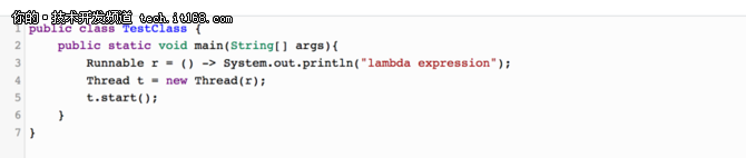 干货：教你在Java 8中使用Lambda表达式