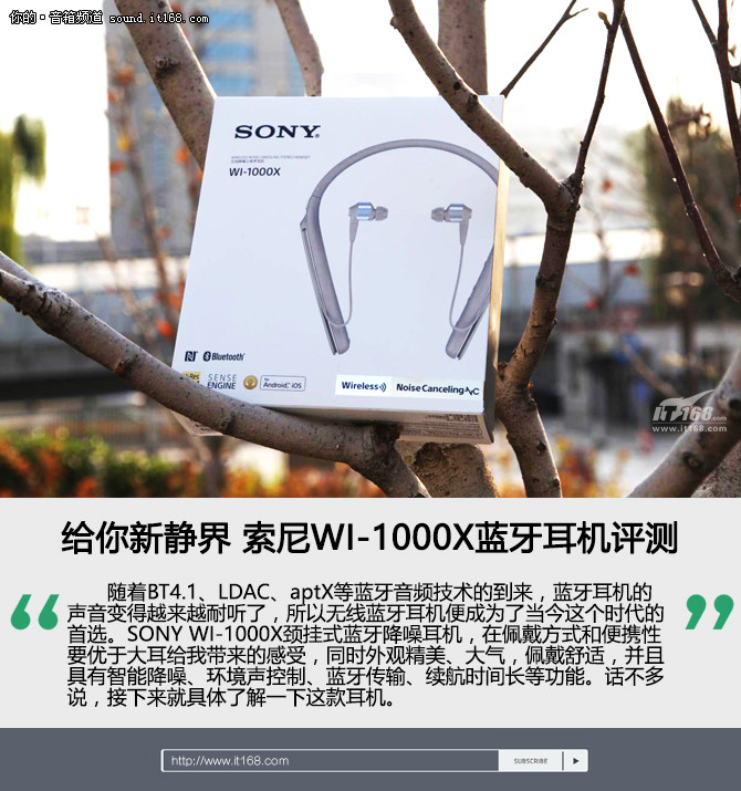 给你新静界 索尼WI-1000X蓝牙耳机评测