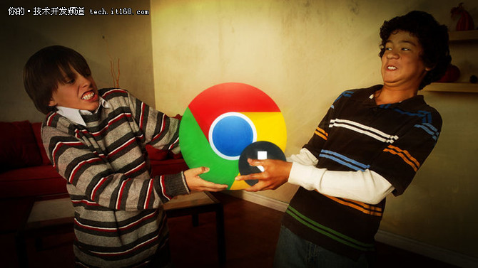 微软有一个浏览器产品叫Edge（2015年4月30日，微软将其最新操作系统——Windows 10内置代号为“Project Spartan”的新浏览器被正式命名为“Microsoft Edge”）。无独有偶，谷歌也有一款浏览器产品叫Chrome。  Chrome在浏览器江湖地位卓越，以致于谷歌推出中国已有8年之久，但是中国人们提出谷歌浏览器仍然更多的是赞美和怀念。Edge刚入江湖时立的flag就是“超越Chrome”，但现在看来这个flag是没有立得起来，Windows 10的市场占有率已经飙升至31.95%，但作为默认浏览器的Edge却面临着尴尬的境地，市场占有率一直处在14%左右。  先打脸后断臂，微软对谷歌Chrome的态度简直尴尬到极点  微软一直都在卖力的宣传自家的浏览器，不过，自家员工“打脸事件”来的是那么猝不及防。2017年11月，在微软云服务 Azure 的介绍会上微软工程师使用电脑示范时，由于Edge 浏览器频频发生问题，不能好好地展示 Azure 服务，负责演讲的微软工程师于是在他的电脑上，输入“chrome”搜索 Google Chrome 浏览器，并即时安装到使用电脑，网页显示正常后，该工程师难掩兴奋。  要说微软还是很有勇气的，这段视频仍保留在“Microsoft Ignite”官方 YouTube 帐号。  时隔不久，也就是2017年12月，有勇气的微软还断了一次谷歌的“臂”。谷歌在微软Windows Store 上传了一个 Chrome 的安装程序应用，引导 Windows 10 用户下载安装 Chrome 浏览器。上传不久，微软就以违反应用商店政策为由将谷歌上传的应用下架。  先打脸后断臂，微软对谷歌Chrome的态度简直尴尬到极点  有外媒评论称：感觉整个事件两个公司都表现得很幼稚，双方都应该做得更好。谷歌不应该只是放置一个安装引导程序，而是要把Chrome上传上去。而微软则应该更大程度的去挽留上传者让它留在Store里。  也有网友称：“微软太小气！”。对此，你怎么看？认为他们是“小孩子过家家”式的幼稚争吵还是确有必要争论一下。
