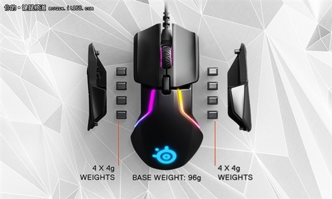 双传感器 赛睿发布新Rival 600鼠标