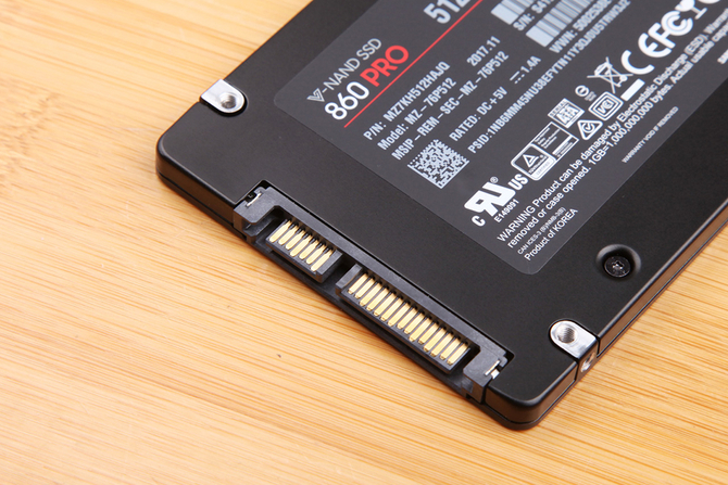 64层3D MLC 三星860 PRO 512GB SSD评测