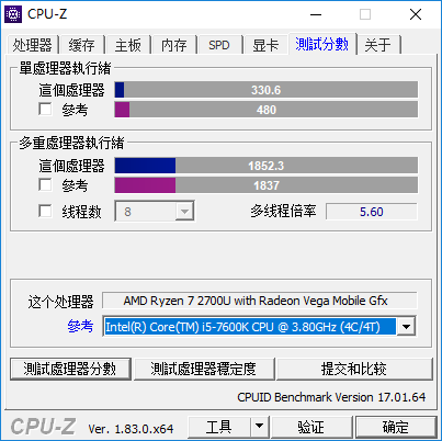 Acer Swift 3评测 锐龙7 2700U有多强？