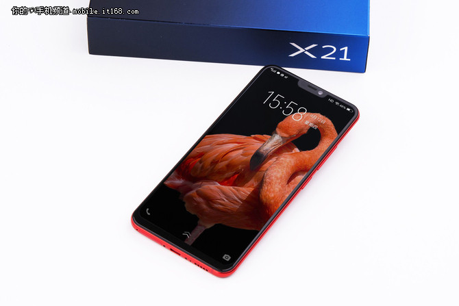 稀缺货源 vivo X21屏幕指纹版红色现货