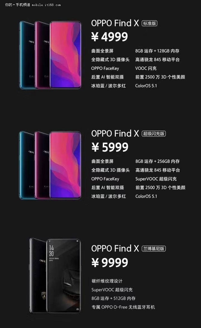 外国人很羡慕!OPPO Find X海内外差价达3000