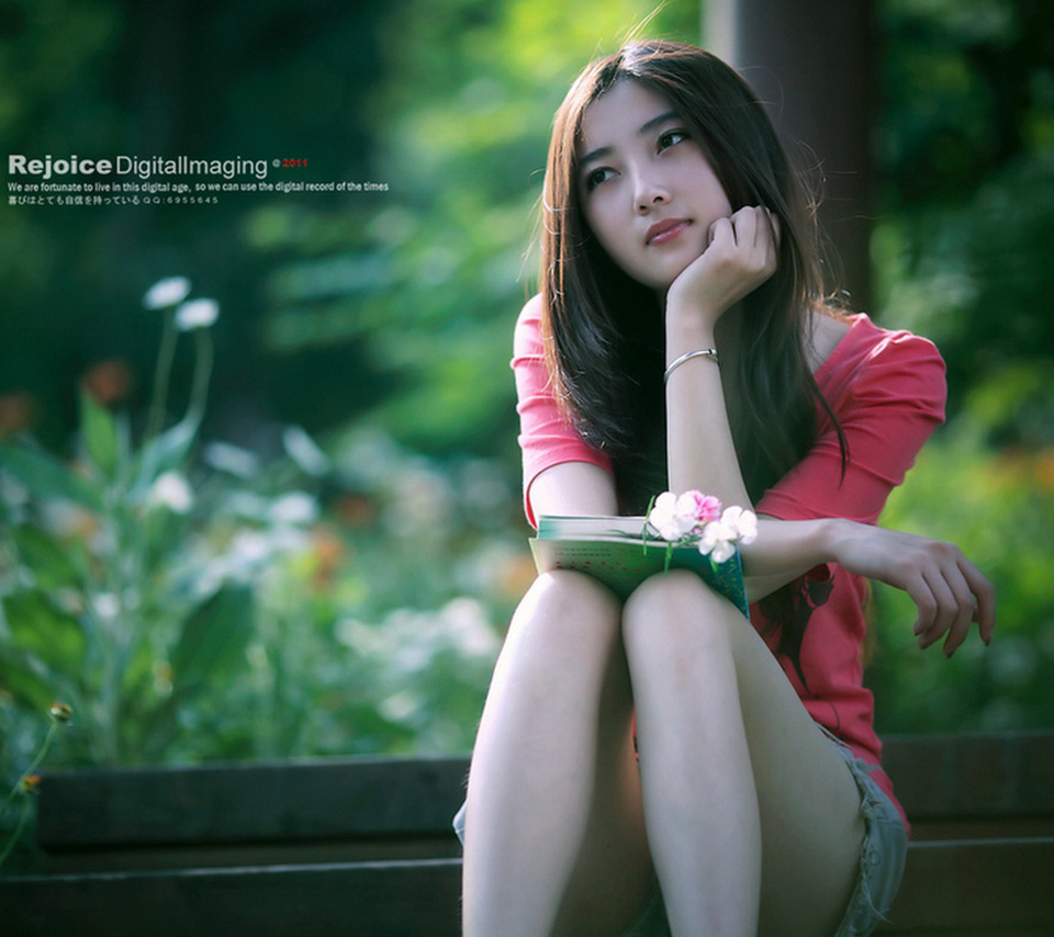 白嫩水灵纯真少女+安卓高清壁纸多图赏