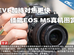EVF加持对焦更快 佳能EOS M5真机图赏