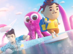 陈小春被儿子摸头杀 暖爆了