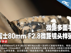 微距多面手 富士80mm F2.8微距镜头样张