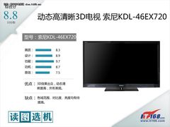读图：高清晰3D电视 索尼46EX720评测