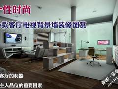个性时尚 30款客厅电视背景墙装修图赏