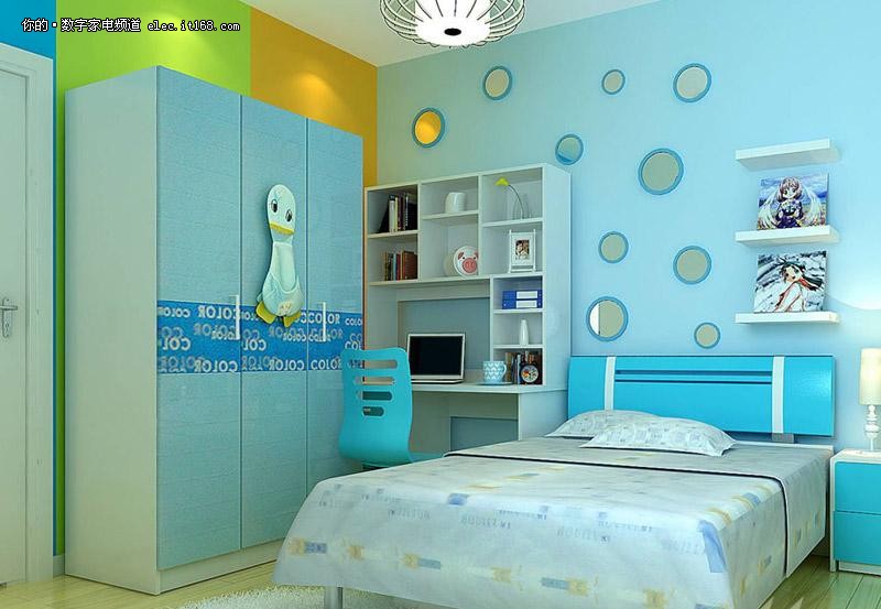 超可爱风 70款最火儿童房装修设计图赏_it168