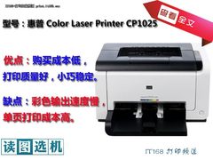 小企业佳选 惠普 CP1025彩激读图选机