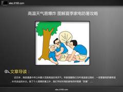 高温天气易爆炸 图解夏季家电防暑攻略