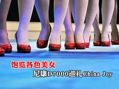 饱览各色美女 尼康D7000巡礼China Joy