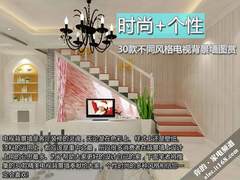 时尚+个性 30款不同风格电视背景墙图赏