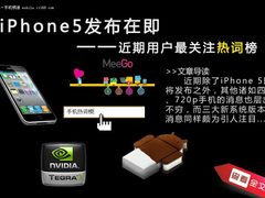 iPhone5发布在即 近期用户最关注热词榜