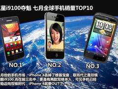 三星i9100夺魁 七月全球手机销量TOP10