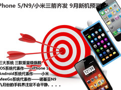 iPhone 5/N9/小米三箭齐发 9月新机预测