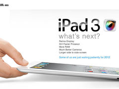 iPad 3高清谍照 黑白双色+高分屏幕