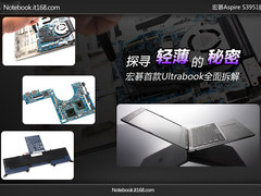探寻轻薄的秘密 宏碁首款Ultrabook拆解