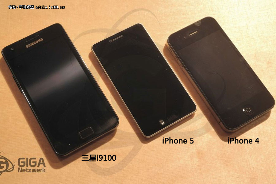 iPhone5真机还原曝光 对比iPhone4+3GS_IT16