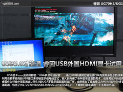 USB3.0才靠谱 睿因USB外置HDMI显卡试用
