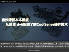 从惠普dv6拆解 深入解读CoolSense技术