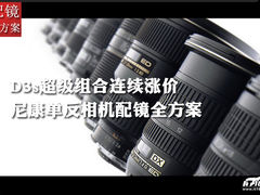 D3s超级组合连续涨价 尼康单反配镜推荐