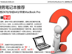 Z470/A43/MacBook Pro 潮男笔记本推荐