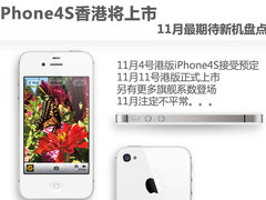 iPhone4S香港将上市 11月期待新机盘点