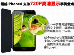 超越iPhone4 支持720P高清显示手机盘点