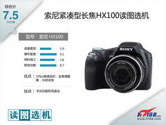 索尼紧凑型长焦HX100读图选机