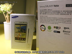 5.3寸白色安卓机 三星GALAXY Note开箱
