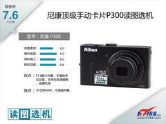 尼康顶级手动卡片相机 P300读图选机