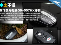 水土不侵 双飞燕无孔鼠G9-557HX评测