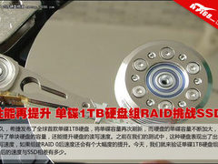 单碟1TB硬盘组RAID挑战SSD 性能再提升 